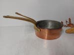 Casserole (3) - Laiton, Étain - ensemble de poêles en acier, Antiquités & Art, Antiquités | Ustensiles de cuisine