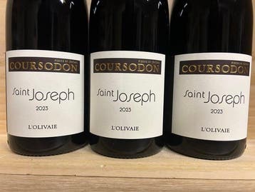 2023 Domaine Coursodon : Saint-Joseph lOlivaie -