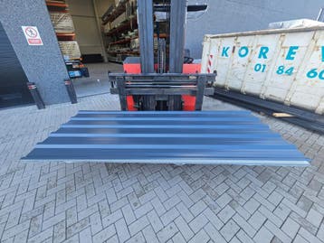 Dakplaat, damwandplaat, antraciet, spotgoedkoop, Verzenden, Nieuw