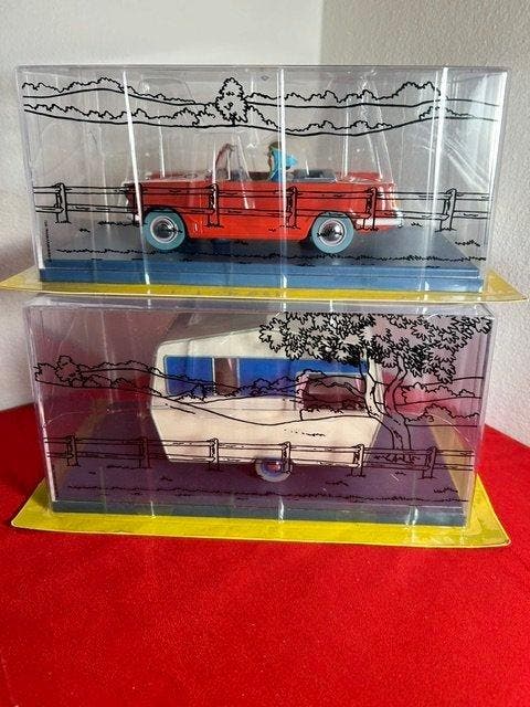 Les voitures de Tintin 1/24 Hergé - Tintin - Lotto 2 modelli, Boeken, Strips | Comics
