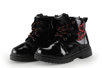 Leone Boots Meisjes in maat 24 Zwart, Kinderen en Baby's, Verzenden, Jongen of Meisje, Schoenen, Zo goed als nieuw