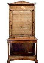 Mirror and - Wandtafel - Hout, Verguld brons -, Antiek en Kunst