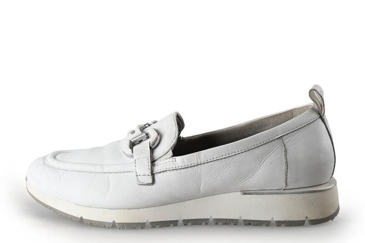 Tamaris Instappers in maat 40 Wit, Kleding | Dames, Schoenen, Wit, Zo goed als nieuw, Instappers, Verzenden