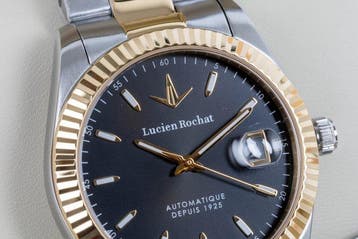 Lucien Rochat - BIENNE - Automatic - Black - Bi-colour -, Nieuw