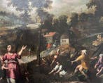 Scuola lombarda (XVI-XVII) - Scena allegorica carnevalesca -