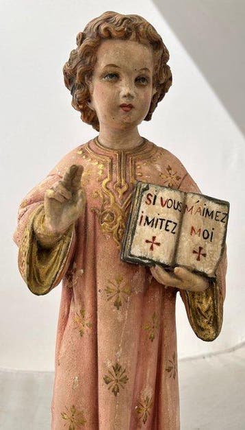 Statue, Het Kind Jezus - 55 cm - Plâtre