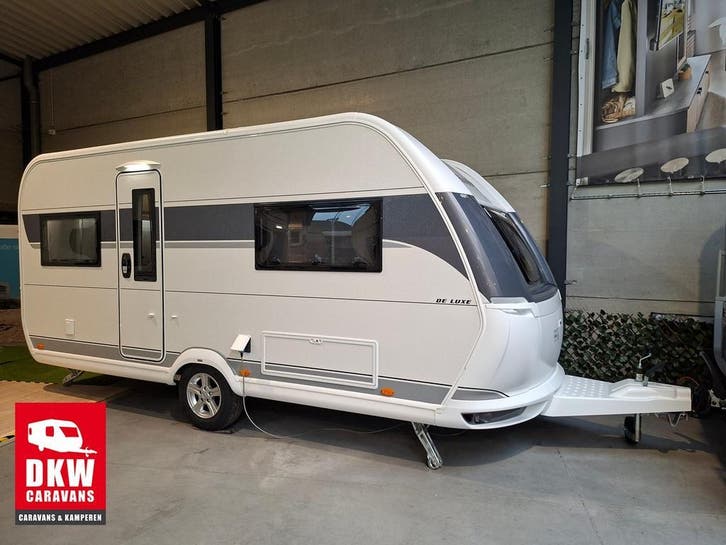 HOBBY Excellent Edition 460 UFe, Caravans en Kamperen, Caravans, 1000 - 1250 kg, Gascomfoor, Hordeur, Kachel, Koelkast, Lichtmetalen velgen