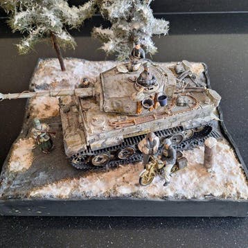 Tamiya - Diorama Tiger I - 1940-1950 - Onbekend, Nieuw
