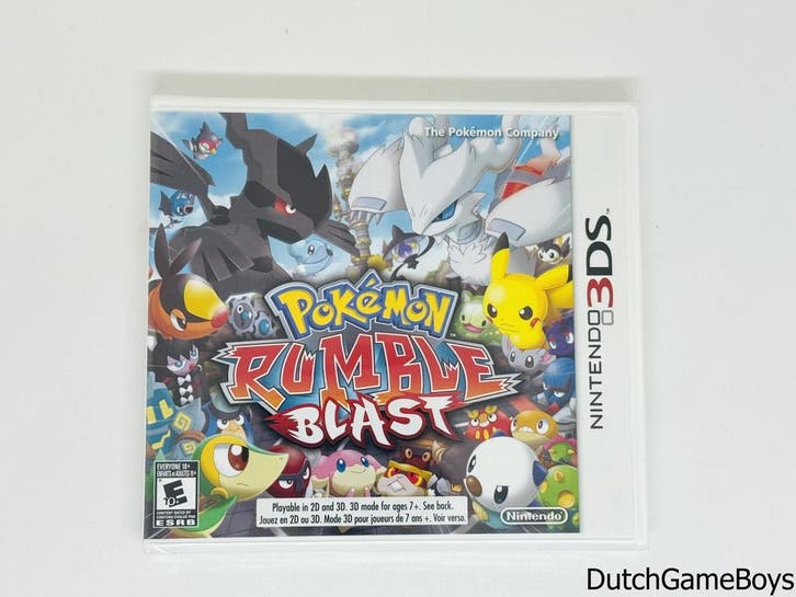 Nintendo 3DS - Pokemon Rumble Blast - USA - New & Sealed, Consoles de jeu & Jeux vidéo, Jeux | Nintendo 2DS & 3DS, Envoi