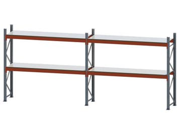 Palletstelling - 3 staanders 2700x900mm - Totale lengte: 6m3, Ophalen of Verzenden