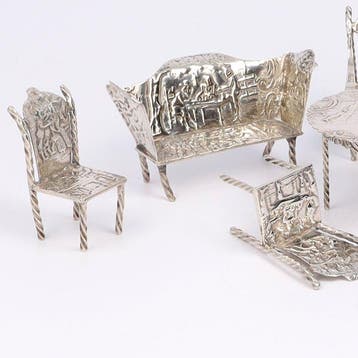 Hendrik Preijer (Hoorn 1896-1905) - Miniatuur meubels -
