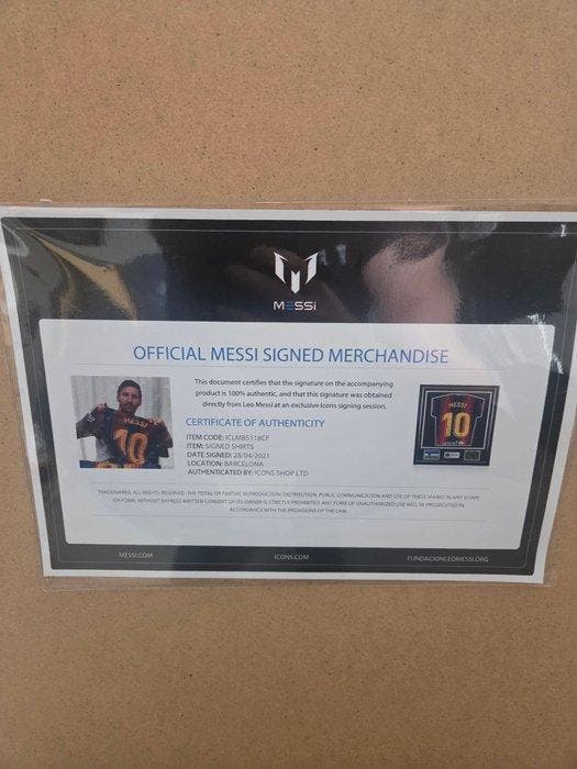 FC Barcelona - Spaanse voetbal competitie - Lionel Messi -, Collections, Collections Autre