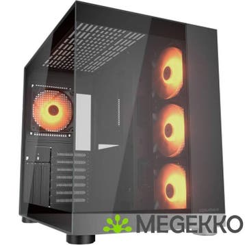 COUGAR Gaming FV150 RGB Midi Tower Zwart, Verzenden