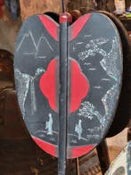 Gunbai van de samurai, 53,5 cm - Hout, Parelmoer - Japan -