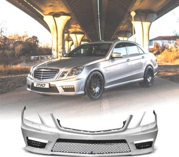 PARE-CHOCS FRONTAL MERCEDES CLASSE E W212 09-13 LOOK AMG, Verzenden