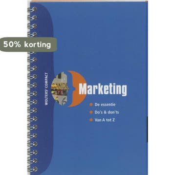 Wolters Compact Marketing 9789001800413, Verzenden