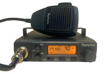 Syncro 4x40 AM-FM CB radio - NIEUW!!, Ophalen of Verzenden, Nieuw, Zender en Ontvanger