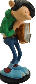 Guust Flater met Dringend Dossier Beeld 16 cm, Ophalen of Verzenden