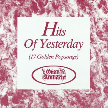 Various - Hits Of Yesterday (17 Golden Popsongs), Verzenden