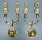 Kaarsenhouder Louis XVI - guilloché tafeluiteinde (2) -