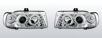Koplampen Angel Eyes | geschikt voor Seat Ibiza / Cordoba 6K, Verzenden, Nieuw, Seat