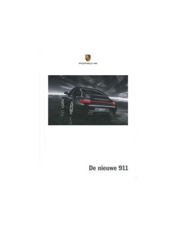 2008 PORSCHE 911 CARRERA HARDCOVER BROCHURE NEDERLANDS, Boeken, Ophalen of Verzenden, Nieuw