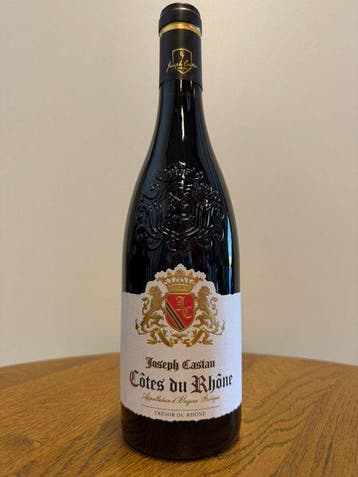 2021 Joseph Castan - Côtes-du-rhône - 24 Flessen (0.75, Nieuw