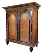 Kast - Utrechtse Toogkast - eikenhout en ebben