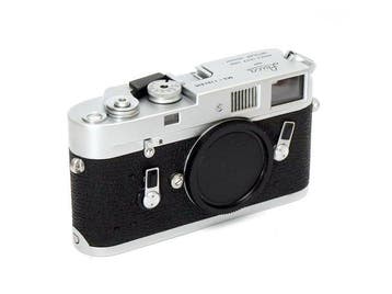 Leica M4 Body Chroom Heel Mooi! Appareil photo argentique