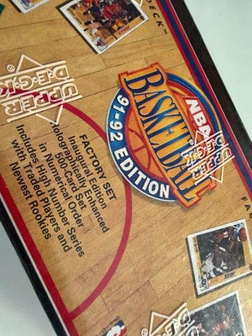 1991/92 Upper Deck NBA Michael Jordan, Karl Malone FACTORY, Nieuw