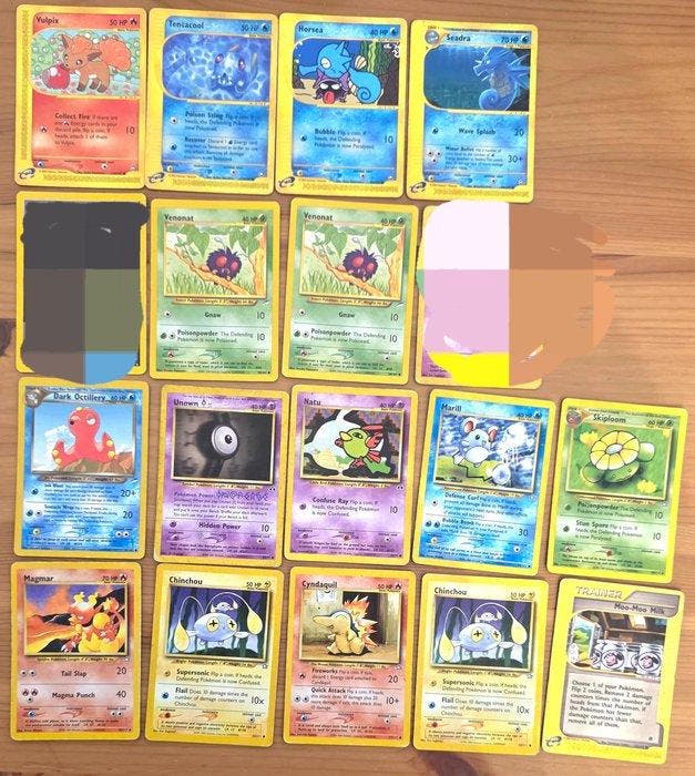 Pokémon - 53 Card - Growlithe, Vulpix, Psyduck, Energy Holo,, Hobby en Vrije tijd, Verzamelkaartspellen | Pokémon