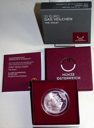 10 Euro 2024 Österreich Republik, Verzenden, België