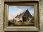 Louis Pierre Verwee (1807-1877) - Return of the Cattle, Antiek en Kunst