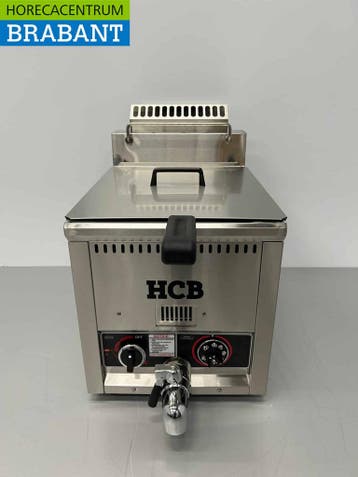 Friteuse inox 21 litres PROPAAN gaz Horeca, Verzenden