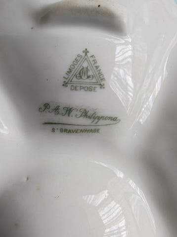 Limoges - Assiette - Porcelaine