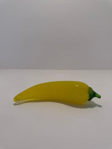 Sculpture, Fruit en verre - 5 cm - Verre de Murano, Antiquités & Art, Antiquités | Verre & Cristal