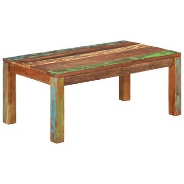 vidaXL Salontafel 110x55x40 cm Massief gerecycled hout, Huis en Inrichting, Verzenden, Nieuw