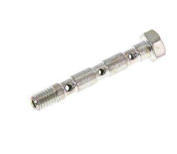 Boulon banjo 3 voies en acier zingué avec filetage mâle M5, Verzenden, Nieuw