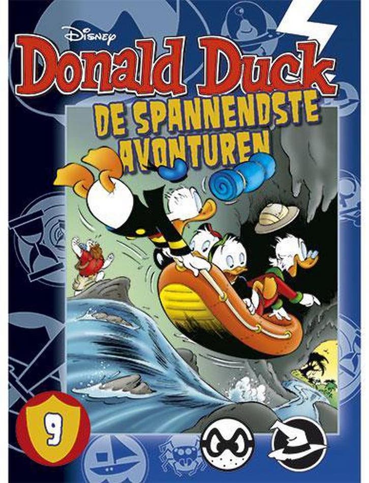 Donald Duck - de spannendste avonturen 9 / Donald Duck - de, Boeken, Stripverhalen, Gelezen, Verzenden