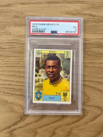 Panini World Cup Mexico 70 - (Panini) World Cup Rookie Pelé, Nieuw