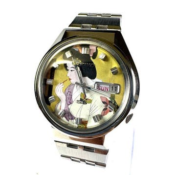 Seiko - 5 Actus SS Dial with Gakuya by Shinsui Ito -