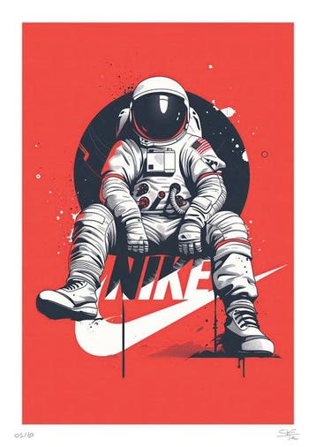 SKE - Nike to the moon, Antiek en Kunst