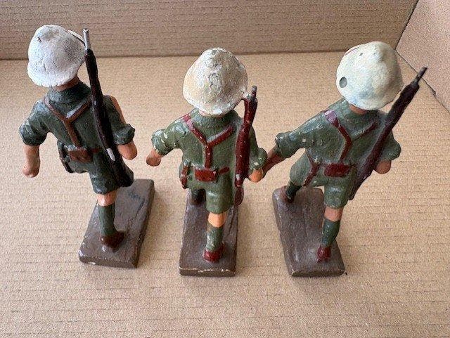 Durso - Figuur - Durso 3 explorateurs afrique congo 7 cm, Kinderen en Baby's, Speelgoed | Overig