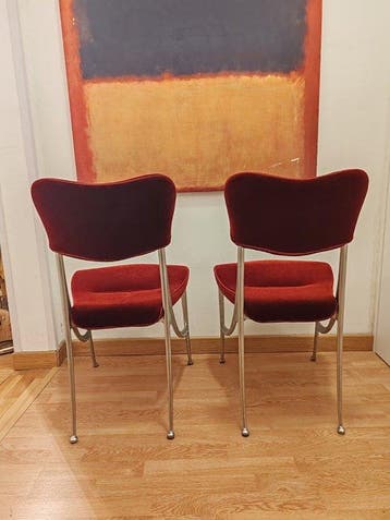 Driade - Oscar Tusquets - Chaise dappoint (2) - Velours,