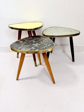 Table dappoint (3) - Bois, Stratifié, panneau de fibres, Antiquités & Art