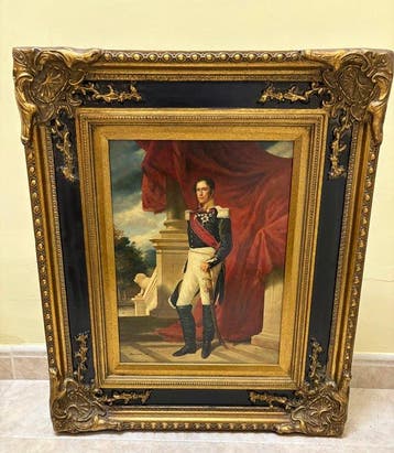 Belgische school (XX-XXI) - Retrato del Rey Leopoldo I de
