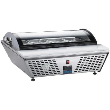 Opzetkoelvitrine | G-SERIE | 4x 1/3 GN | 0°C/+12°C |, Verzenden, Nieuw in verpakking