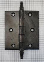 Deurscharnier 100 x 89 mm, ijzer zwart, Nieuw