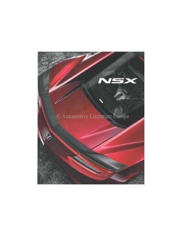 2016 HONDA NSX BROCHURE FRANS, Nieuw