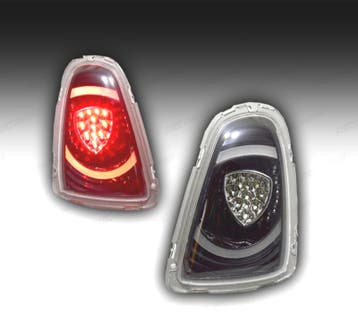 FEUX ARRIÈRE MINI COOPER R56 10-14 LIGHT BAR FOND NOIR, Auto-onderdelen, Verzenden, Nieuw